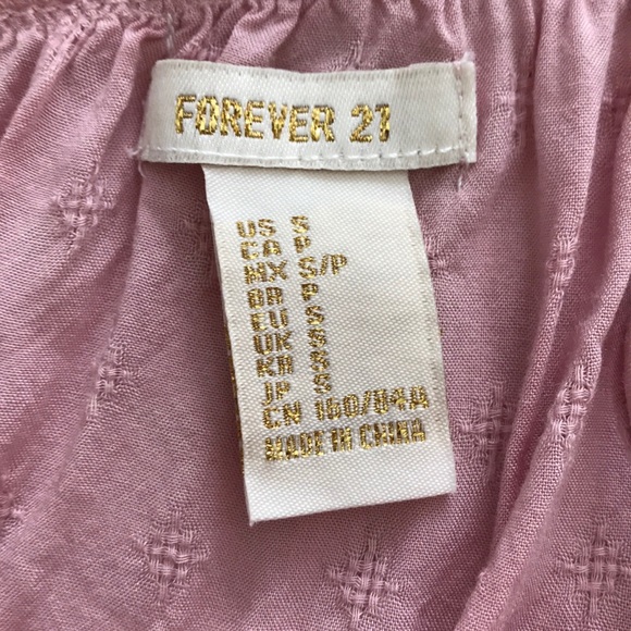 Forever 21 light pink blouse - Picture 3 of 4